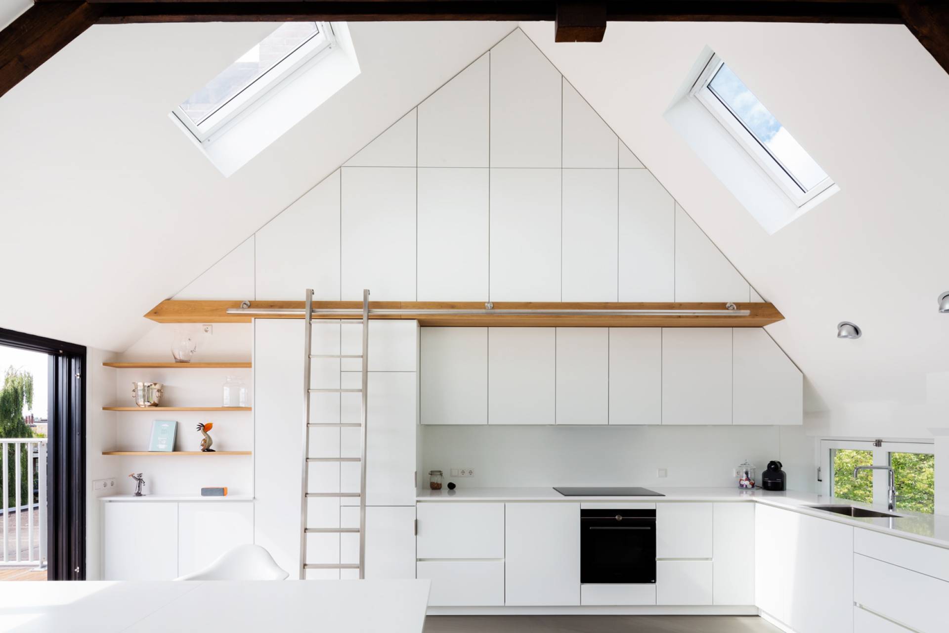 zolder keuken loft berging architectuur interieur ontwerp amsterdam studio saam